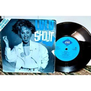 Lulu Shout New Versions 45 Record Jive 1986 LuLu 1